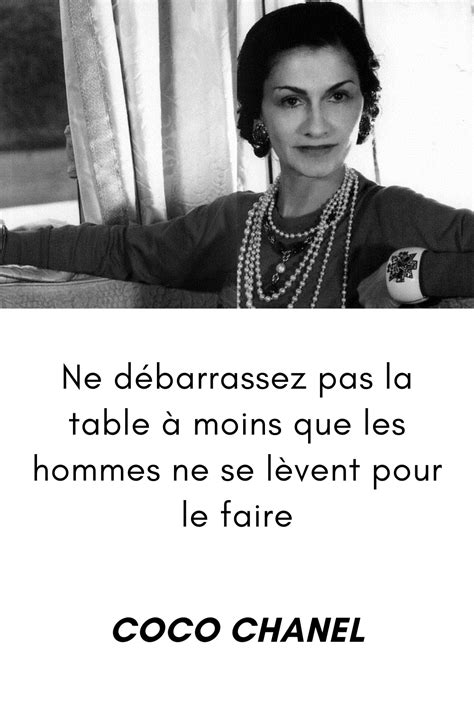 le citation de coco chanel